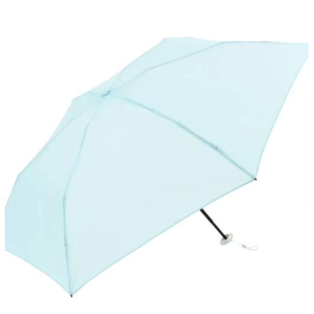 晴雨兼用日傘 UVカット 折りたたみ傘 ポケラ 軽量6段 50cm SX 【直送品】 返品・キャンセル・他商品と同時購入は不可
