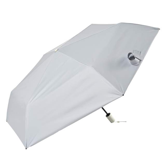 自動開閉 晴雨兼用日傘 折たたみ傘 ソラニ ミニ50cm GY 【直送品】 返品・キャンセル・他商品と同時購入は不可