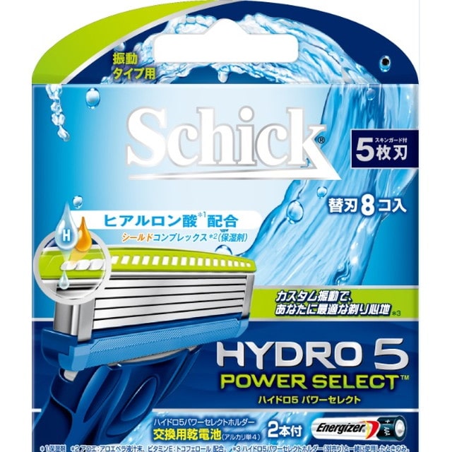 シック ハイドロ5パワーセレクト替刃 8個
