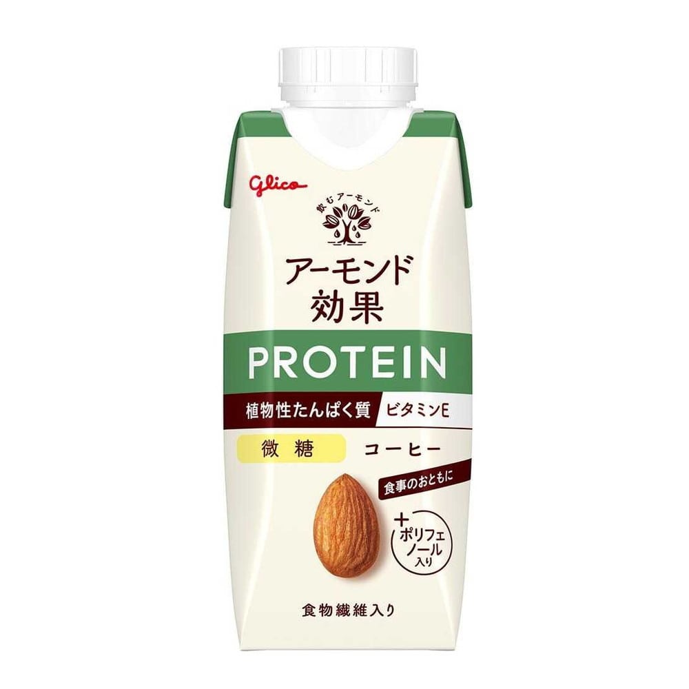 ◆江崎グリコ アーモンド効果 PROTEIN <コーヒー 微糖> 250g