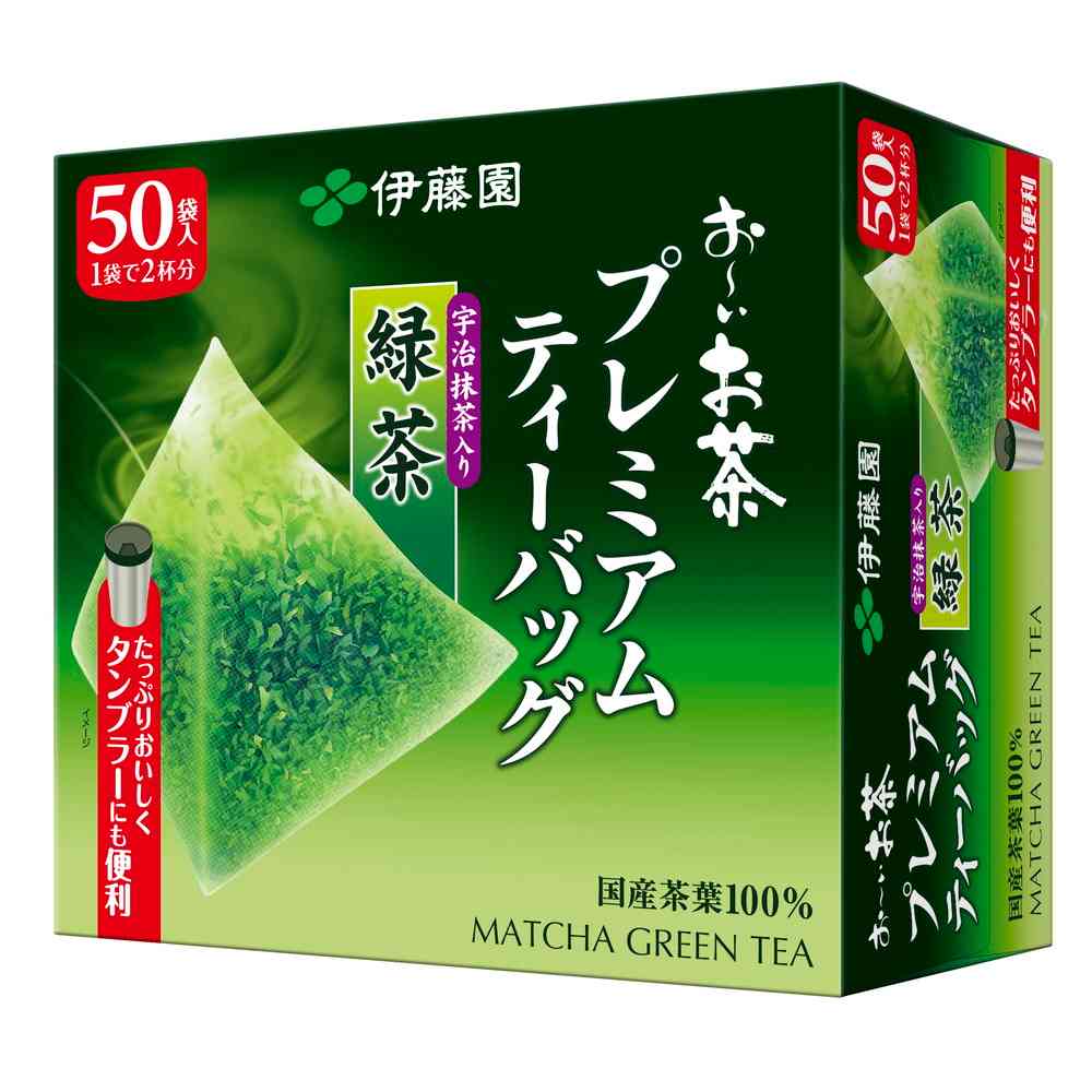 ◆伊藤園 プレミアムTB 抹茶入り緑茶 徳用50袋入り【3個セット】