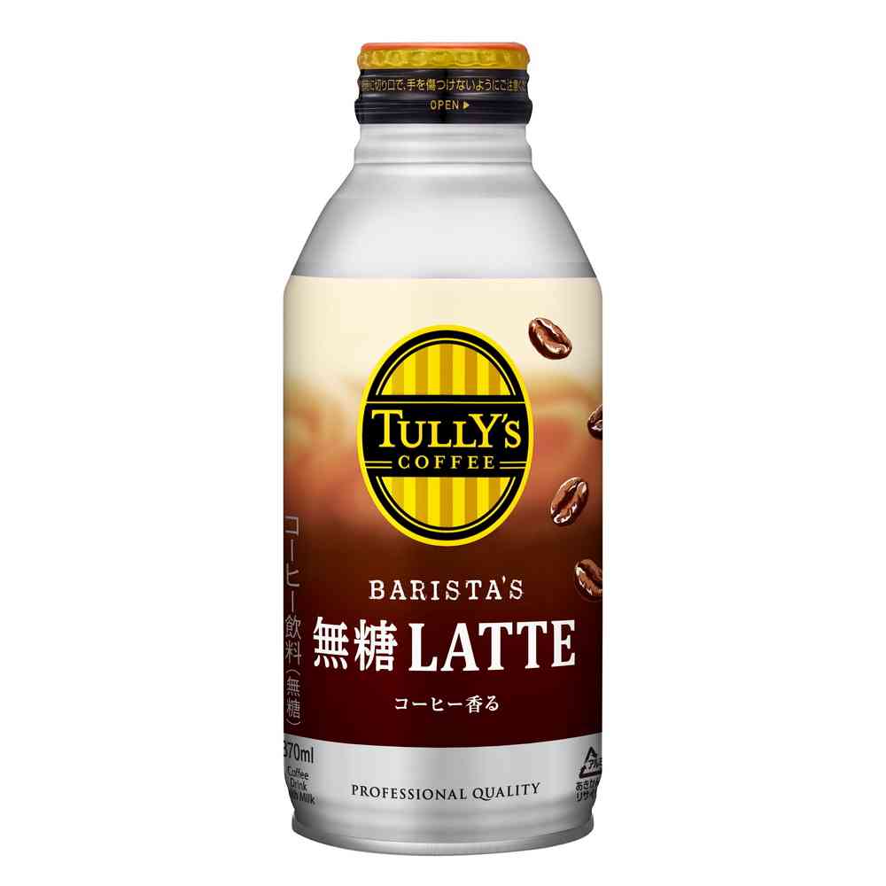 ◆伊藤園 タリーズボトル缶無糖ラテ370ml【24個セット】