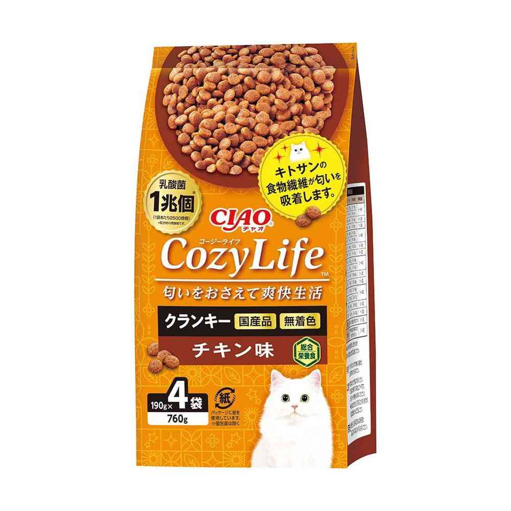 いなば CIAO Cozy Lifeクランキーチキン味