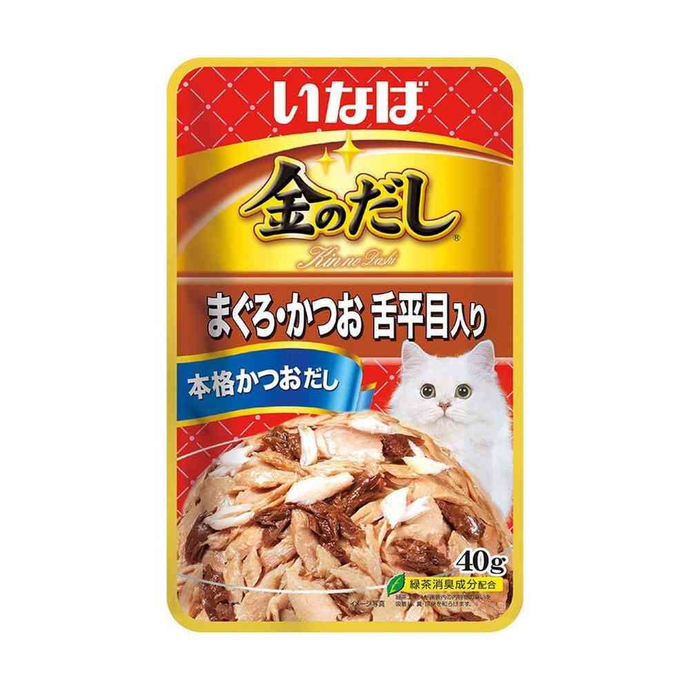 いなば 金のだしパウチ まぐろ・かつお 舌平目入り
