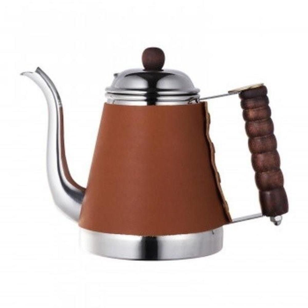 kalita コーヒーポット ウェーブポット レザー 52074 メーカー直送 ▼返品・キャンセル不可【他商品との同時購入不可】