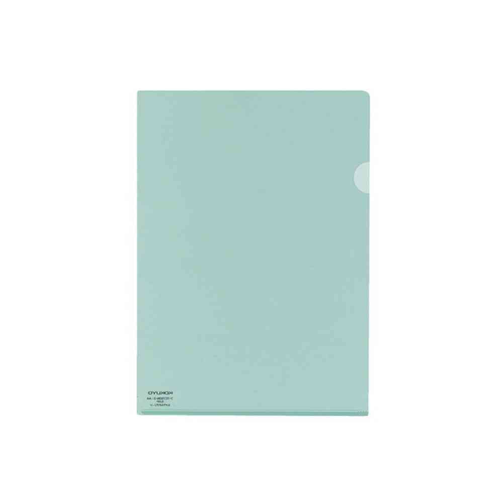 コクヨ クリヤーホルダー スーパークリヤー10 A4 1枚 エメラルドグリーン