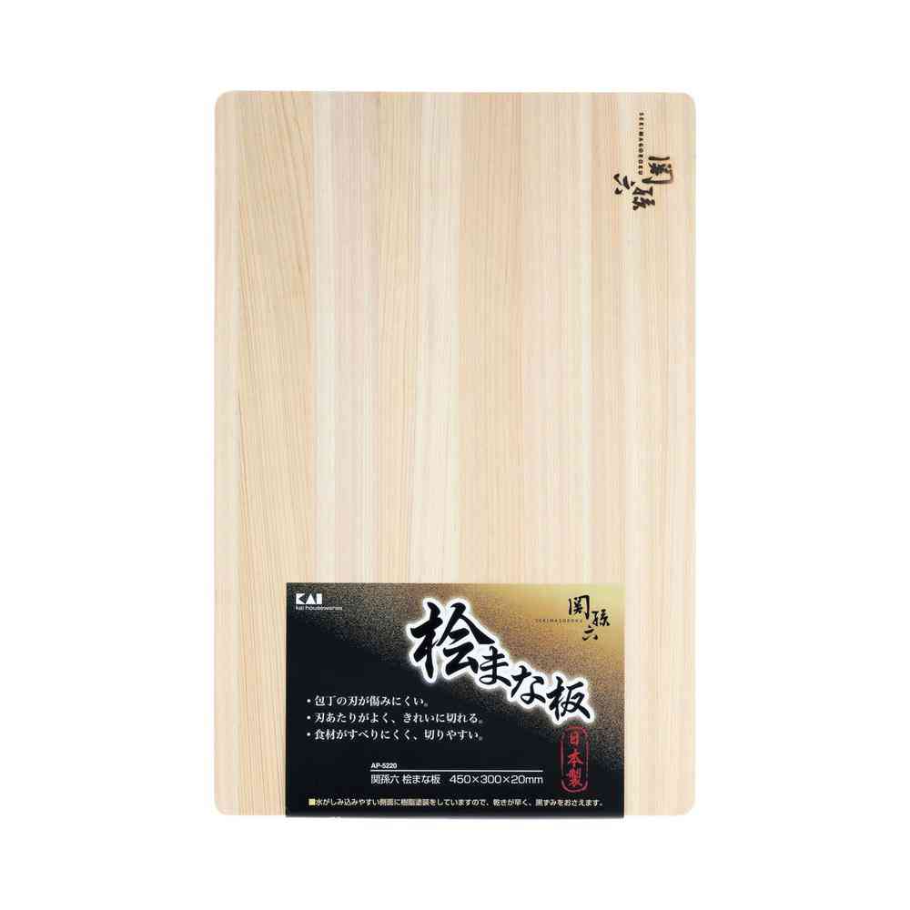 貝印 関孫六 桧 まな板 450×300 AP5220: サンドラッグ｜JAL Mall