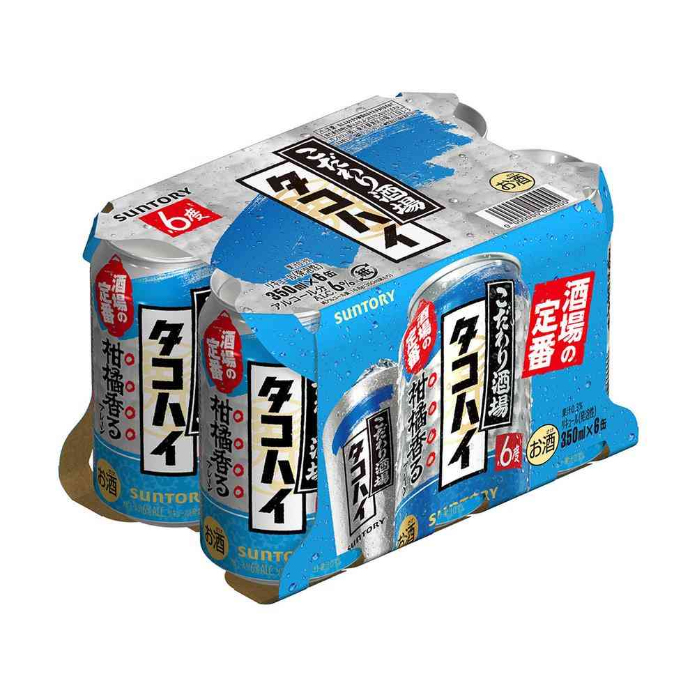 サントリー こだわり酒場のタコハイ350ml×6本