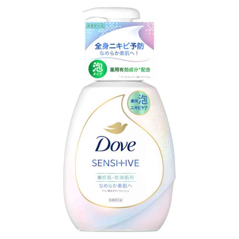 ユニリーバ ダヴ 薬用ニキビケア泡ボディウォッシュ なめらか素肌 ポンプ