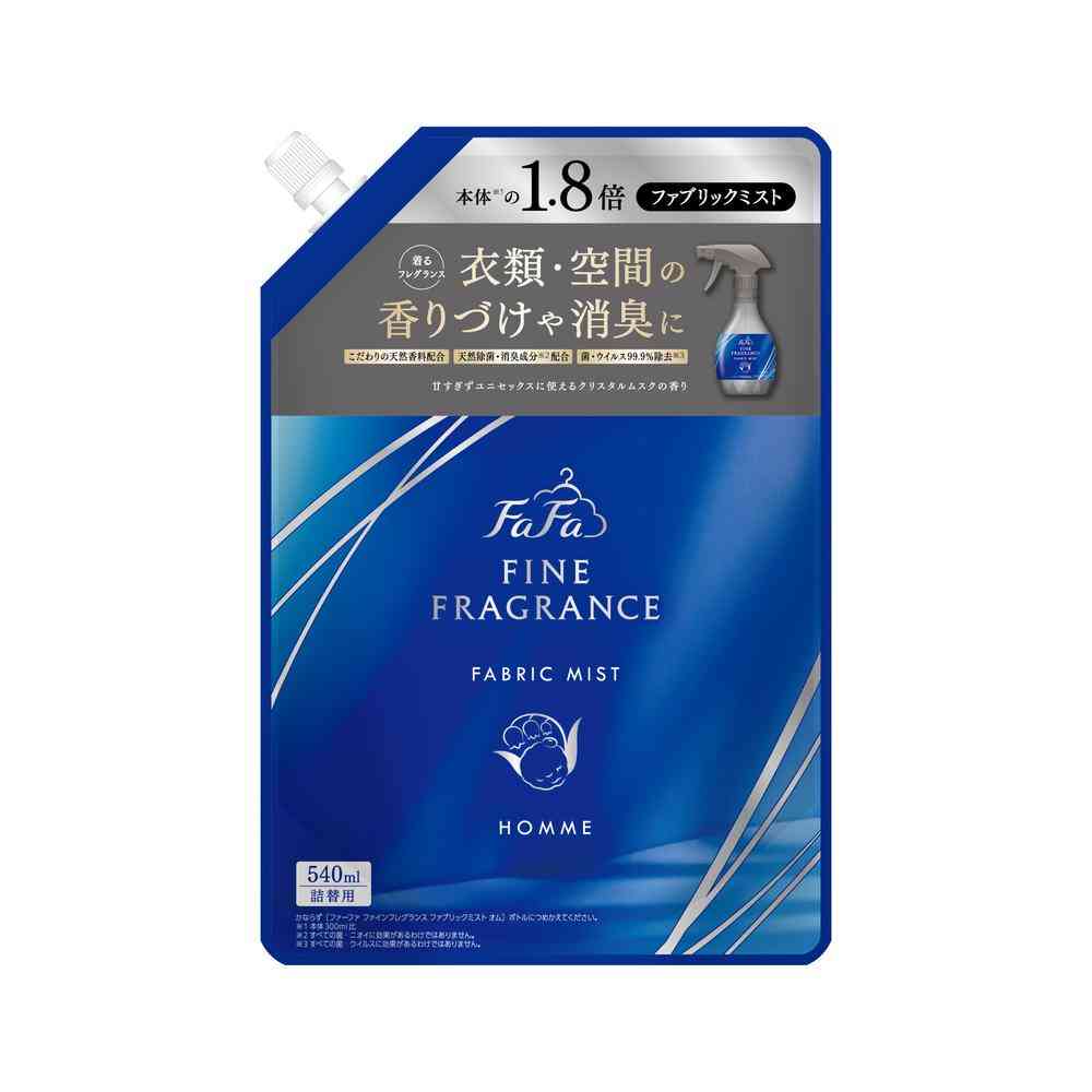 ファーファ ファインフレグランス ファブリックミスト オム 詰め替え 540ml