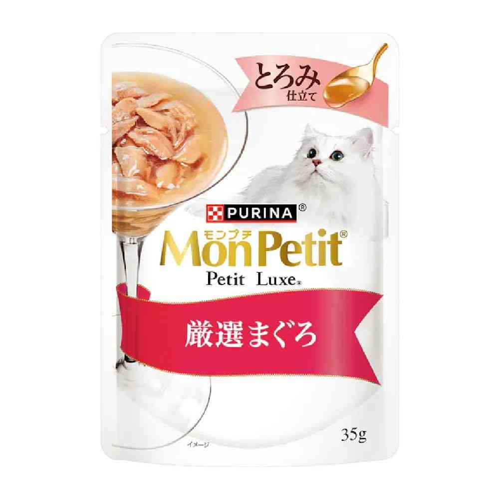 モンプチプチリュクス パウチとろみ仕立て 厳選まぐろ 35g