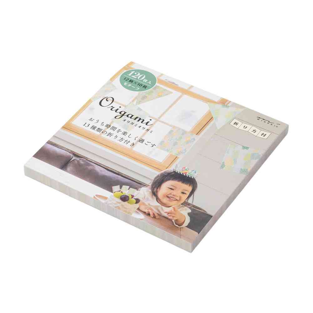 ミドリ オリガミ<15角> ブロック モチーフ 1パック