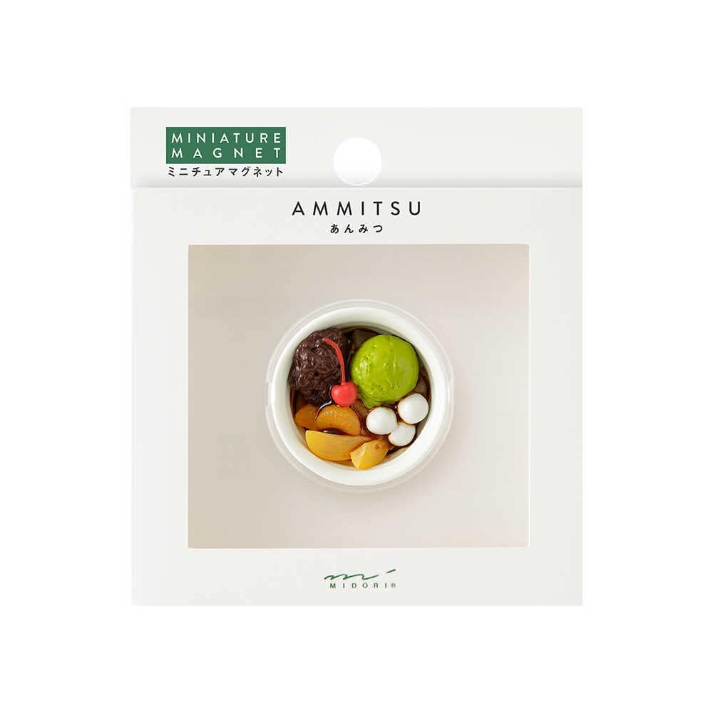 デザインフィル MIDORI マグネット あんみつ柄 1個