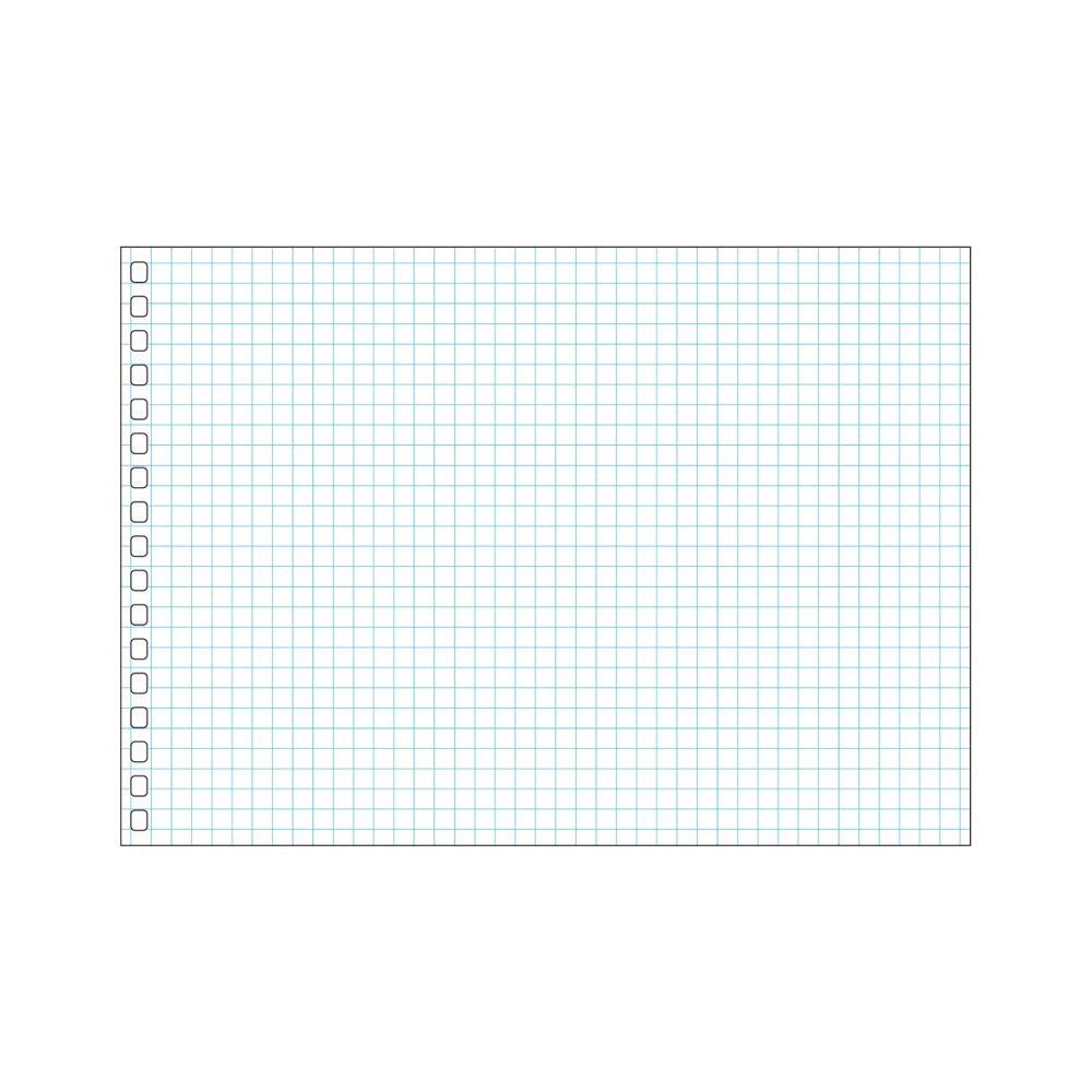 リヒト オープンリングノート・ツイストノート(適合リーフ・薄色方眼罫) A5 1組