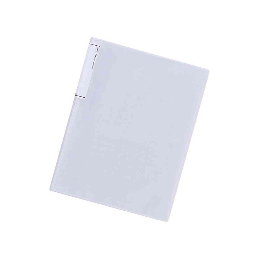 リヒトラブ クリヤーブック スリムタイプ A4 乳白 1冊 乳白