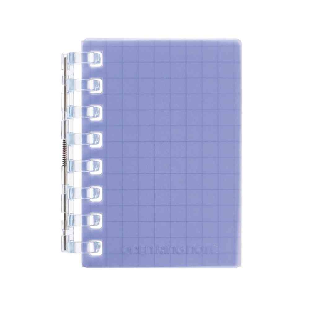 リヒトラブ オープンリングノート ミニ ネイビー 30枚 ネイビー