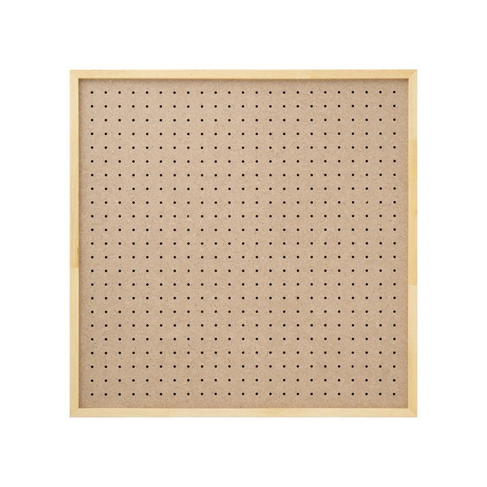有孔ボードパネル 600角 ナチュラル 【直送品】 返品・キャンセル・他商品と同時購入は不可