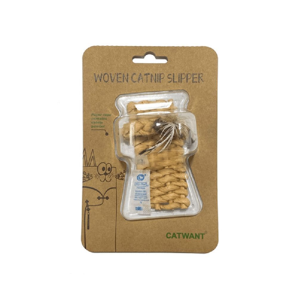 キャットニップペーパースリッパ 1個