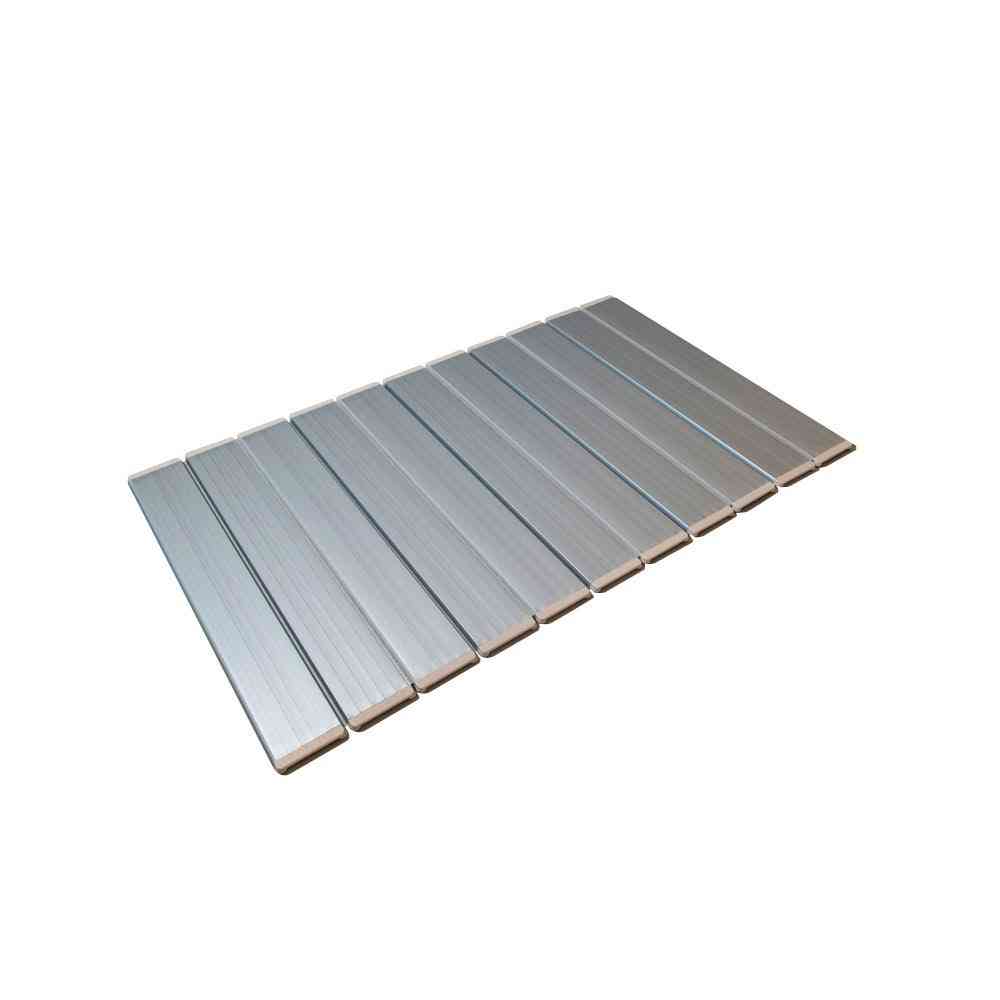 ケイ・マック 折りたたみ風呂ふた 抗菌Ag M11 1枚 メタリックグレー