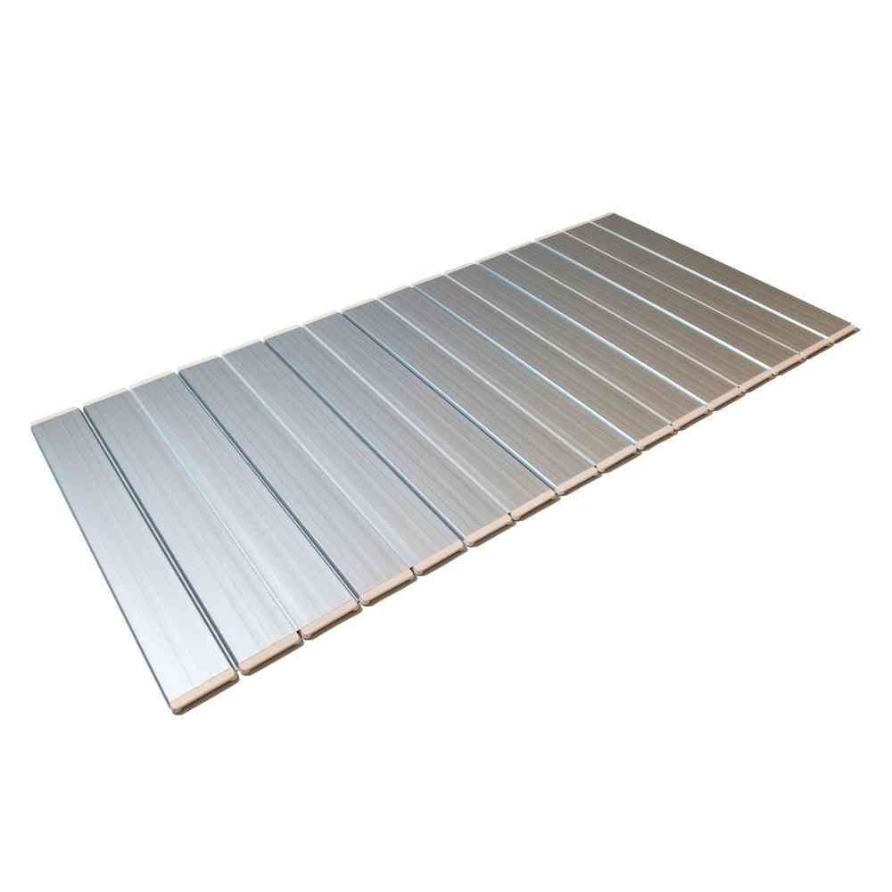 ケイ・マック 折りたたみ風呂ふた 抗菌Ag L16 1枚 メタリックグレー