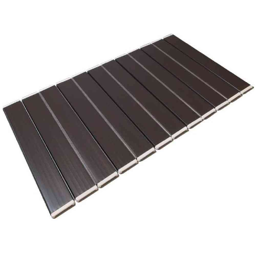 ケイ・マック 折りたたみ風呂ふた 抗菌Ag L12 1枚 ブラウン