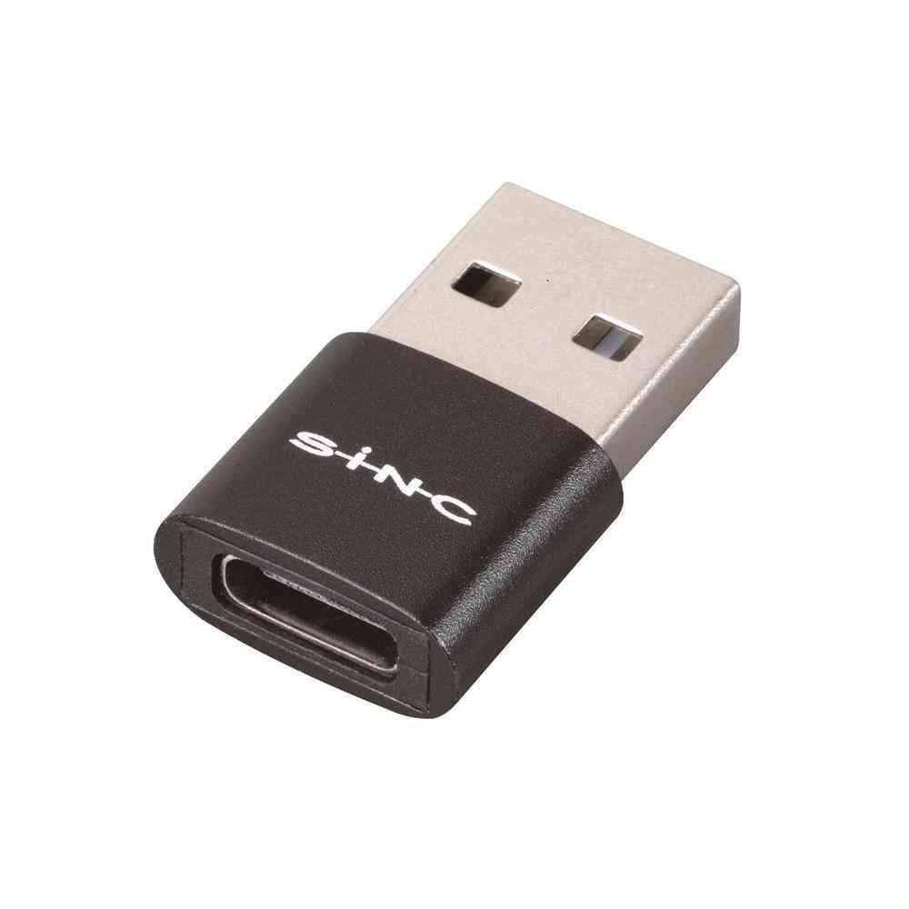 セイワ USB変換コネクタ C TO A D654 ブラック