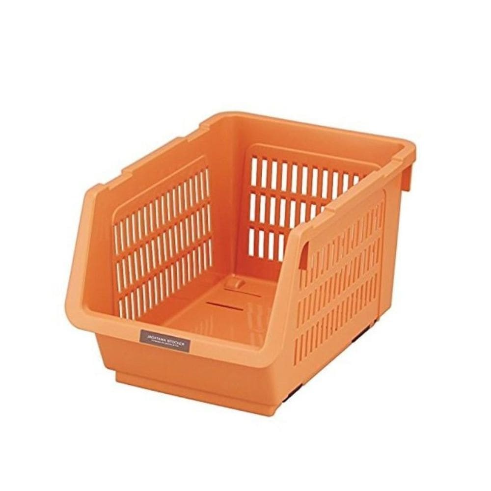 イノマタ化学 じゃが玉ストッカー オレンジ オレンジ