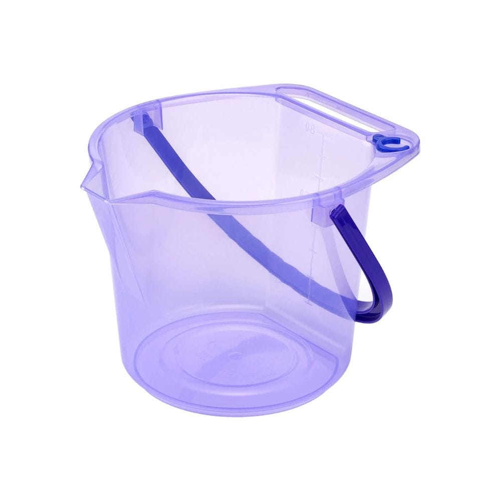 イノマタ化学 なるほどバケツ8L アクアブルー アクアブルー 幅30.7×奥行28×高22.7cm