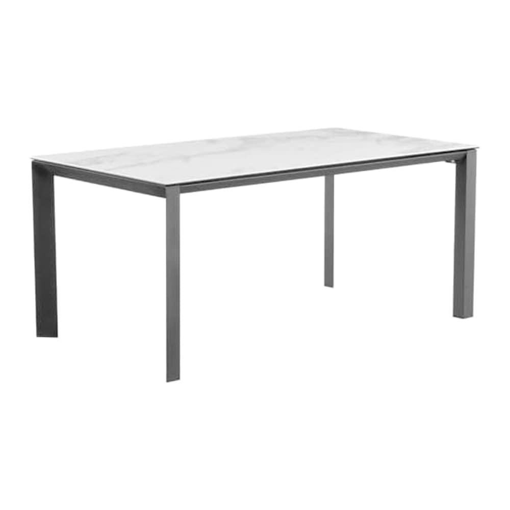 ダイニングテーブル Granada ホワイトクォーツ180 メーカー直送▼返品・キャンセル不可【他商品との同時購入不可】