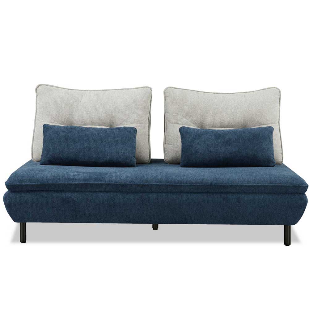 ソファ Isra 2.5P+背x2 BL、GY/BL設置 メーカー直送▼返品・キャンセル不可【他商品との同時購入不可】