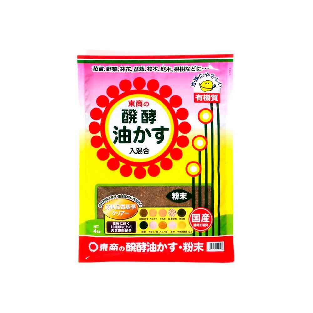 東商 醗酵油かす 粉末 4kg
