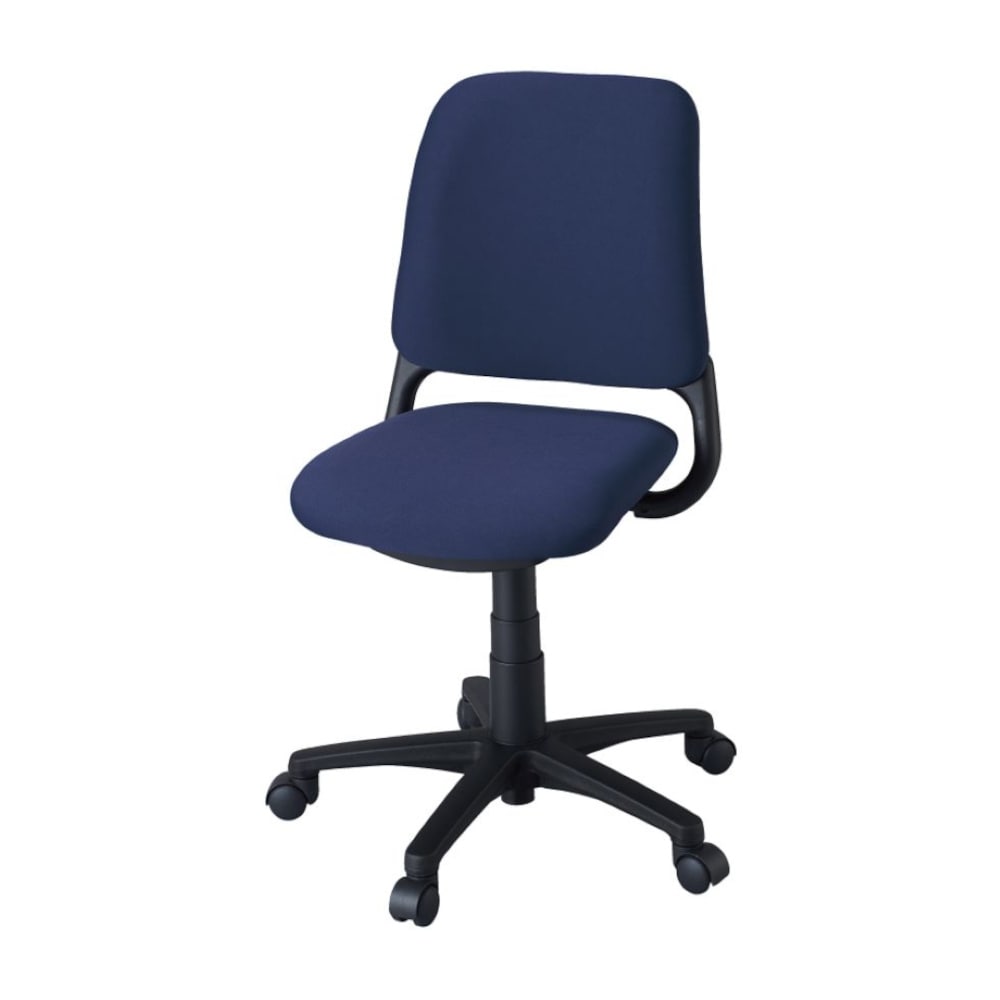 回転チェア Cadet ネイビー ファブリック 買い替えチェア メーカー直送 ▼返品・キャンセル不可【他商品との同時購入不可】