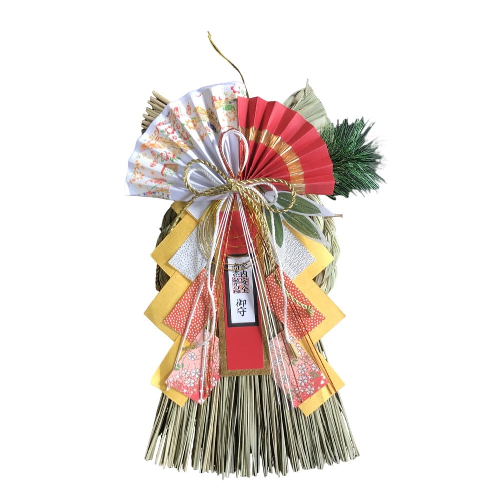 正月飾り 秀〆 リース(弥栄)▼返品不可 1個入り