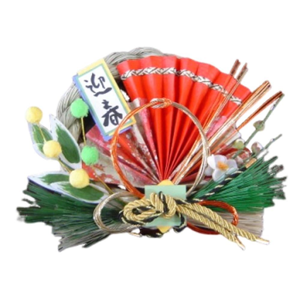 正月飾り 秀〆 リース(春茜)▼返品不可 1個入り
