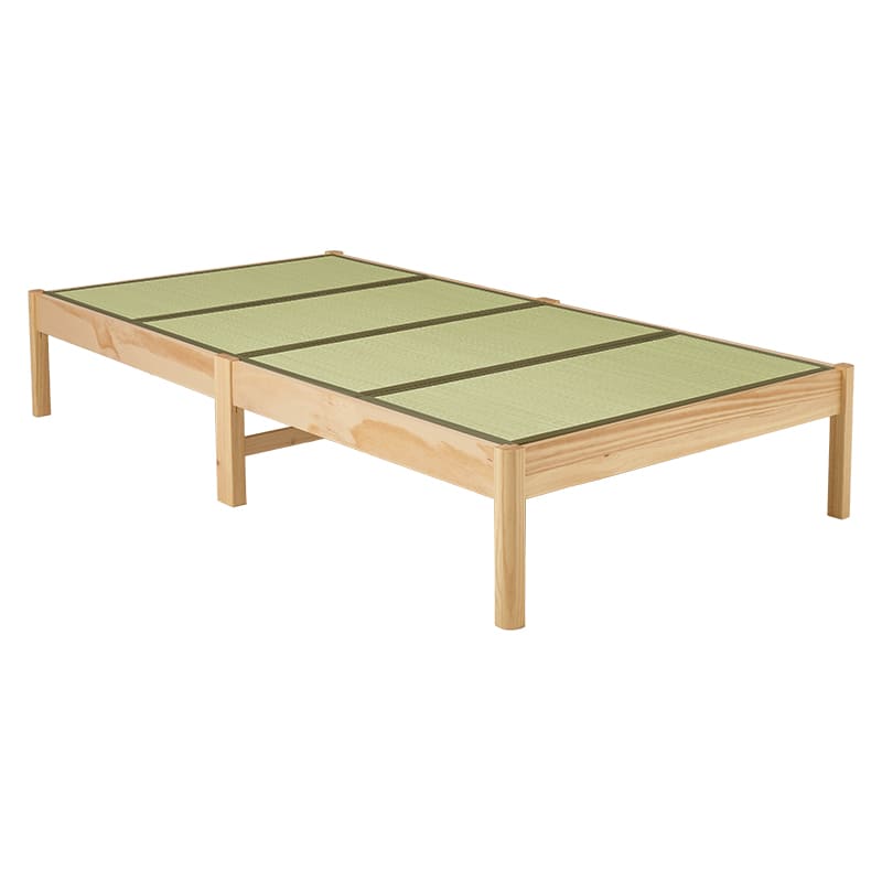 組立簡単 畳シングルベッド MB-5146S-NAクラマ 【直送品】 返品・キャンセル・他商品と同時購入は不可