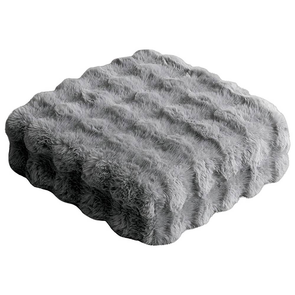 ふわとろリビングクッション フール CN-120 グレー メーカー直送 ▼返品・キャンセル不可【他商品との同時購入不可】