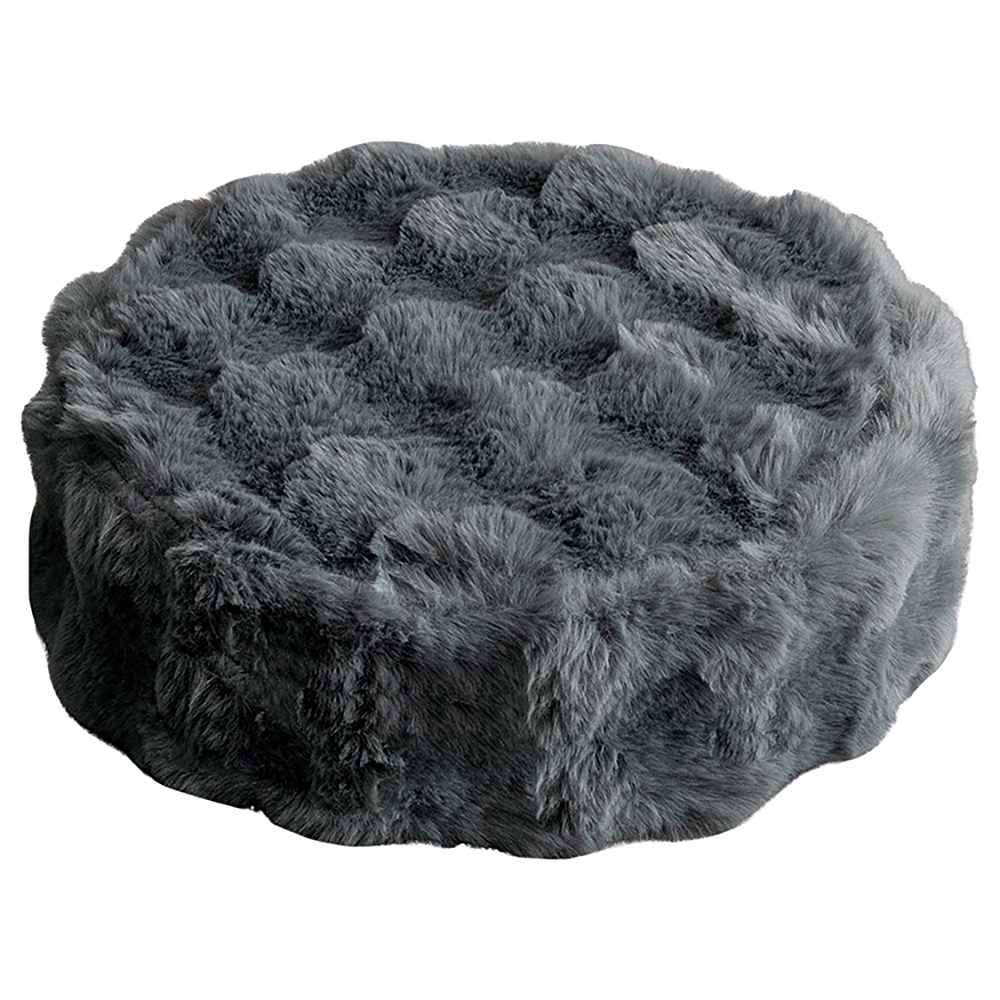 ふわとろリビングクッション フール CN-420 ダークグレー メーカー直送 ▼返品・キャンセル不可【他商品との同時購入不可】