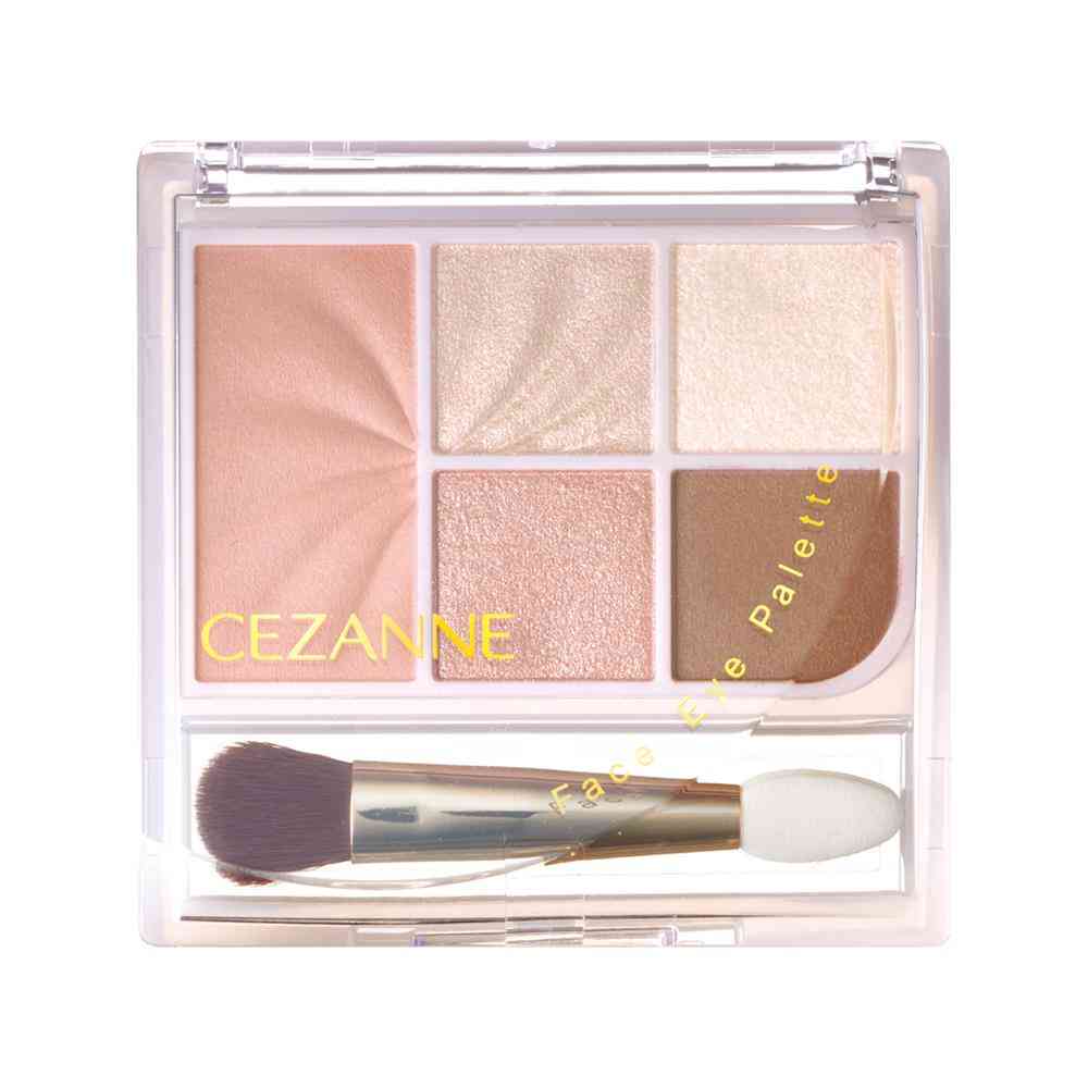 セザンヌ フェイスアイパレット 01 ピュアコーラル 2.85g