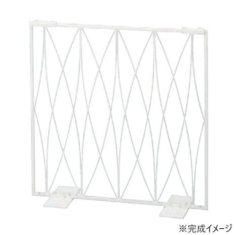 ペットゲート 60 オーバル ミルク S23-0641 メーカー直送 ▼返品・キャンセル不可【他商品との同時購入不可】