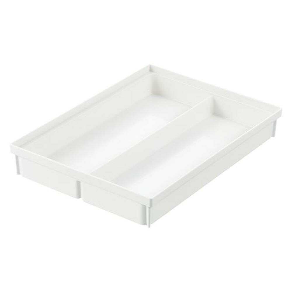 リッチェル 引き出し用カトラリーポケットRワイド ホワイト 1個