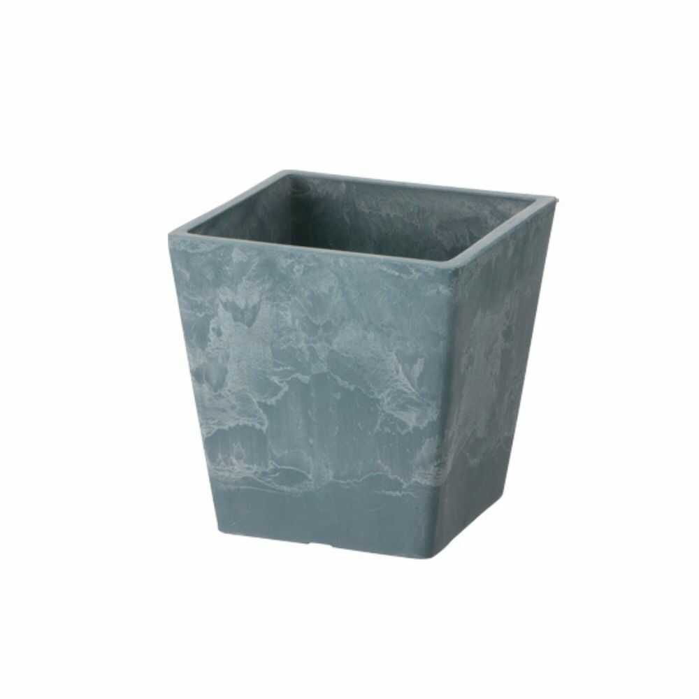 リッチェル ボタニー スクエアポット10型 1個 ブルー