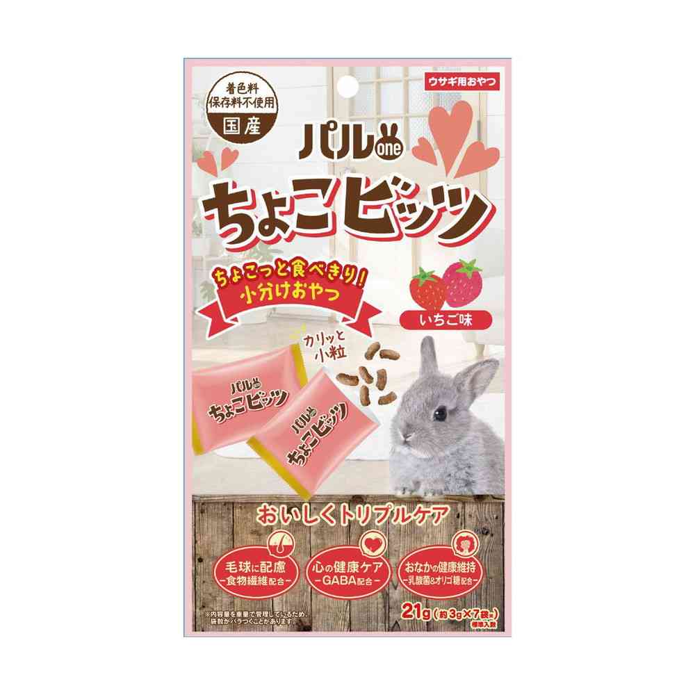 日本ペットフード パルワン ちょこビッツ いちご味