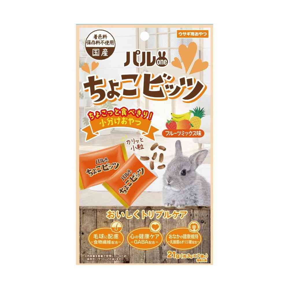 日本ペットフード パルワン ちょこビッツ フルーツミックス味