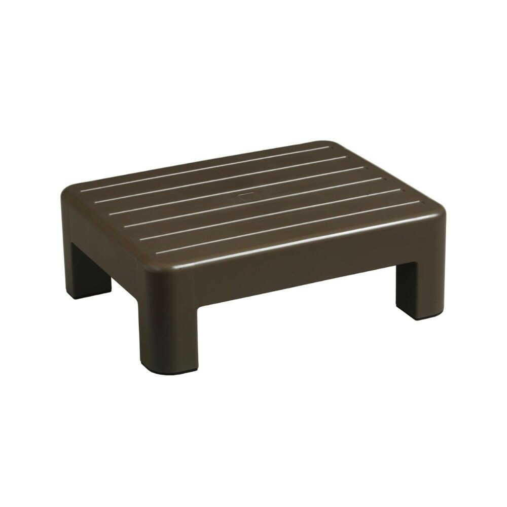 小原産業 玄関踏み台 小型ブラウン