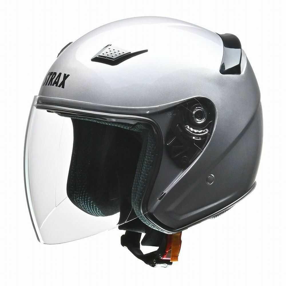 新品グラスファイバージェットヘルメット内蔵サンシールドXL59
