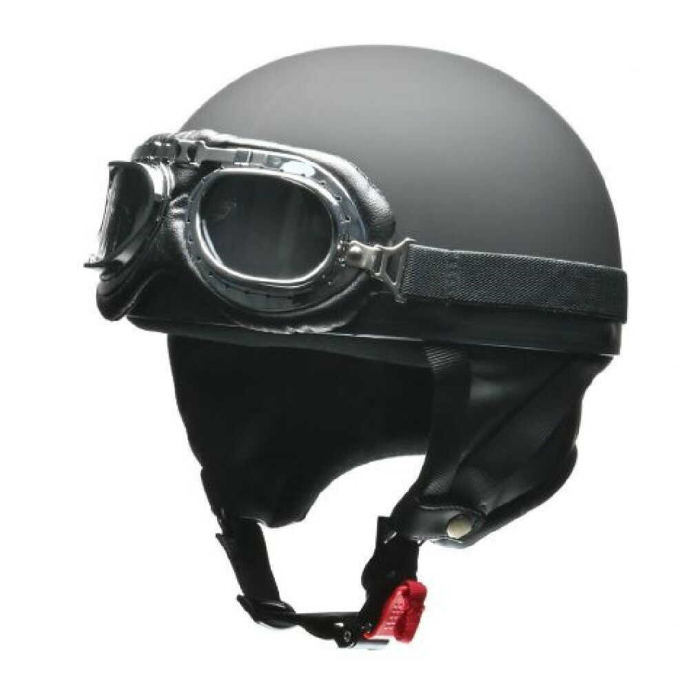 リ-ド工業 ビンテ-ジヘルメット マットブラック LL CR751MATBKLL マットブラック