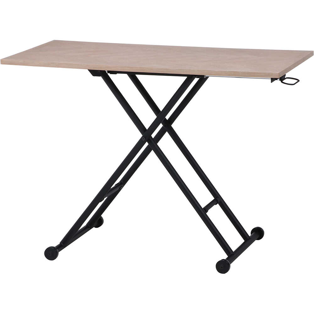 昇降テーブル シルビア ホワイト 19244 メーカー直送 ▼返品・キャンセル不可【他商品との同時購入不可】