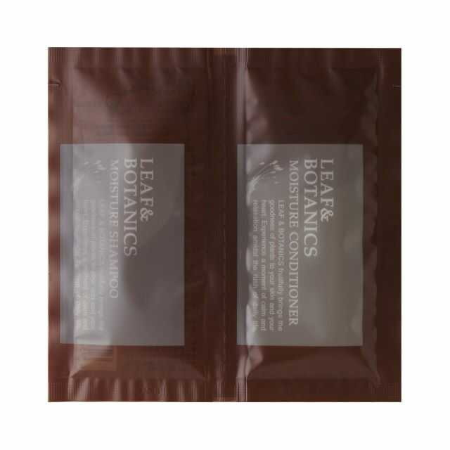 松山油脂 リーフ&ボタニクス モイスチャーヘアケアパウチ 10ml×2