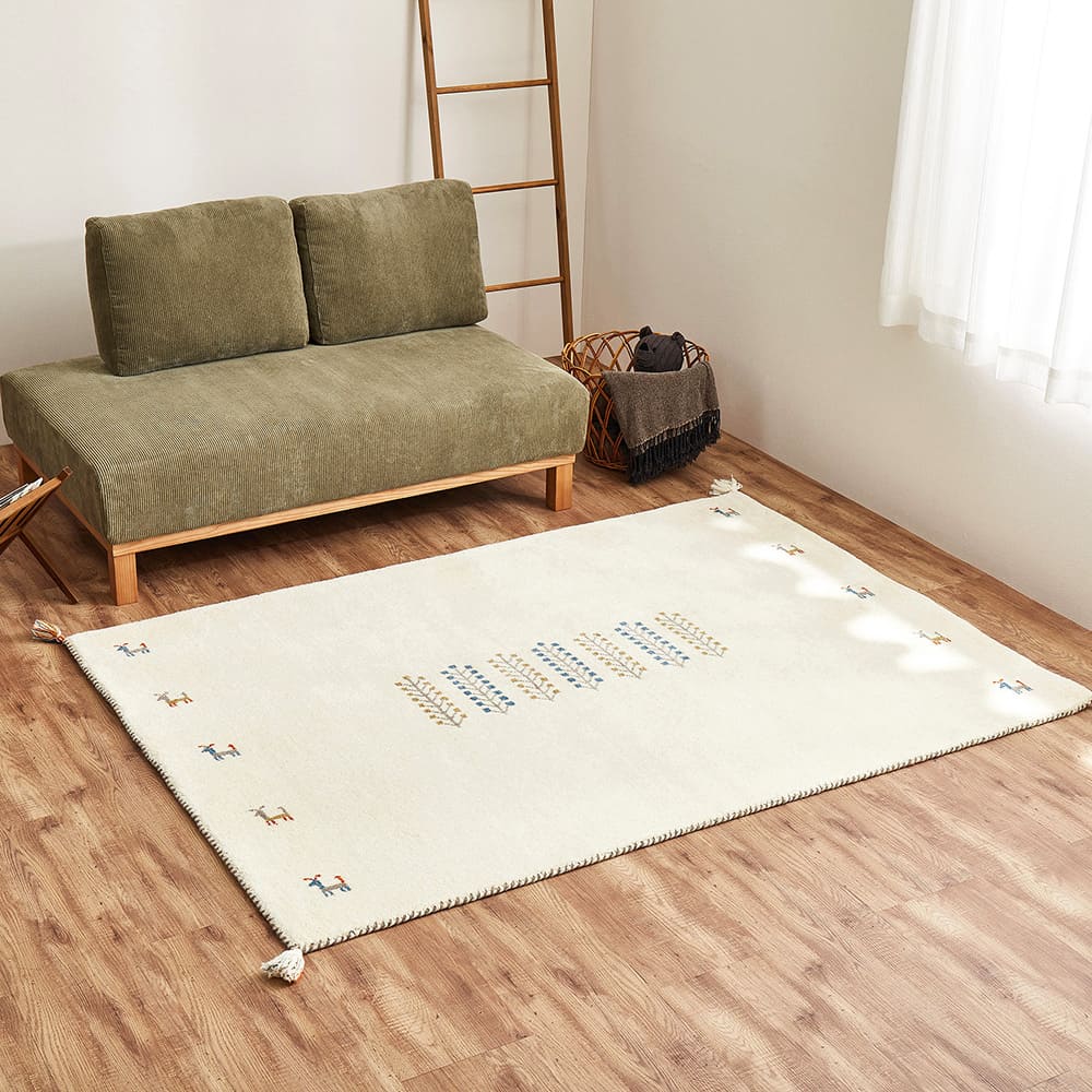 GABBEH D21 140X200 140×200cm メーカー直送 ▼返品・キャンセル不可【他商品との同時購入不可】