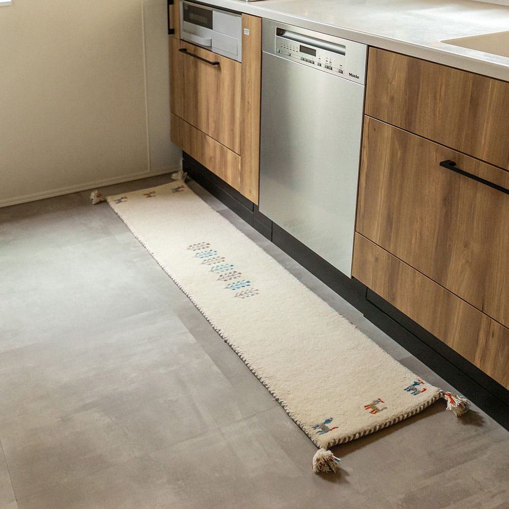 GABBEH D21 40X240 メーカー直送 ▼返品・キャンセル不可【他商品との同時購入不可】